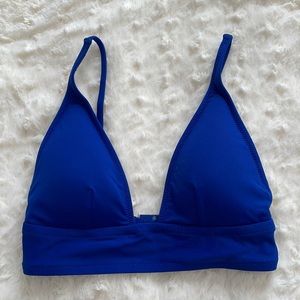 J Crew Plunge Bikini Top